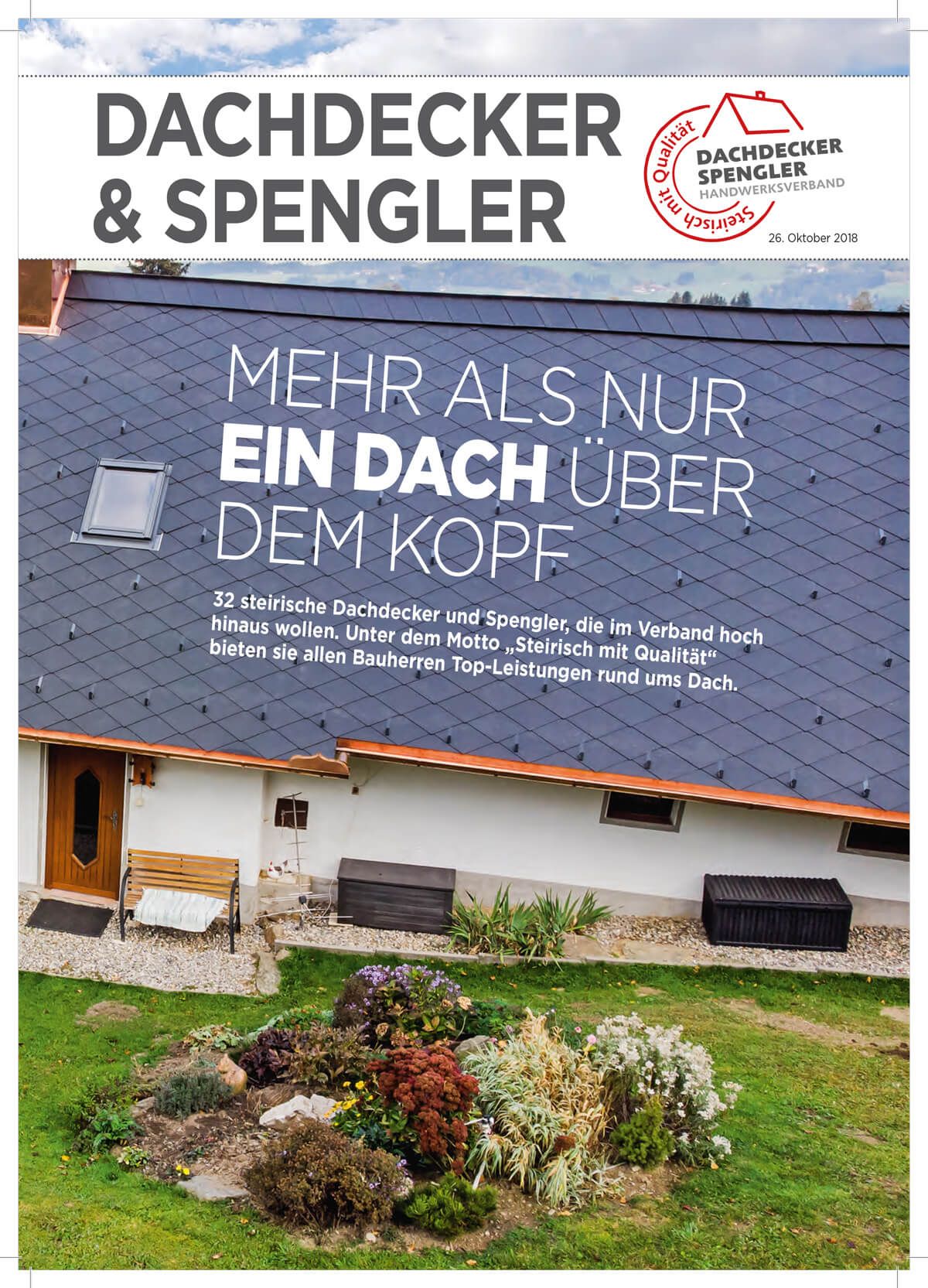 Dachdecker Spengler Kleine Zeitung Oktober 2018
